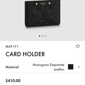 Gently Used Louis Vuitton Card Case